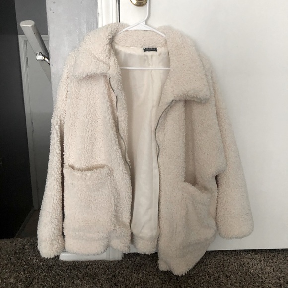 Oversize sherpa jacket - Picture 1 of 2